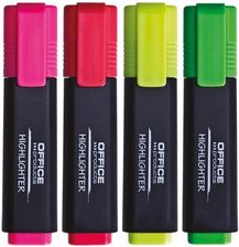 Zdjęcie Office Products Zakreślacz fluorescencyjny , komplet 4 szt. - Kołaczyce