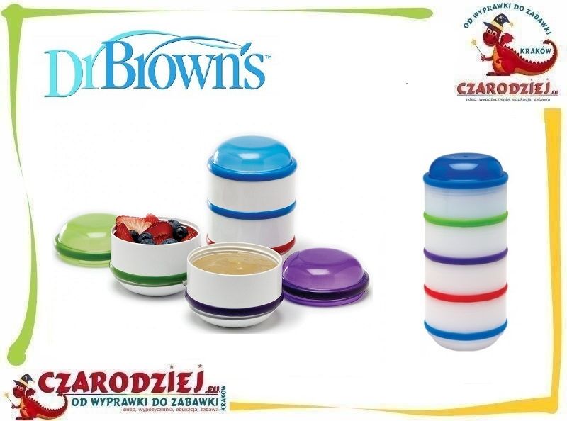 Dr Brown's Pojemniki do pionowego przechowywania pokarmu zakręcane 765