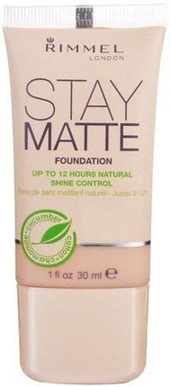 Rimmel London Stay Matte Foundation Make-up odcień 400 Bronze 30 ml