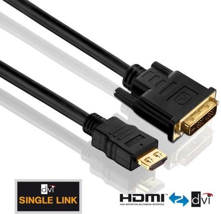 PureLink PureInstall Series PI3000-005 - kabel HDMI/DVI 0,5m