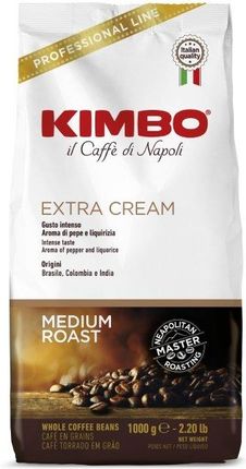 Kimbo Kawa ziarnista Extra Cream 1 kg