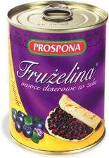 Zdjęcie PROSPONA Frużelina czarna jagoda w żelu - Proszowice