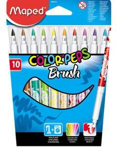 Maped Flamastry Colorpeps Brush 10 Szt