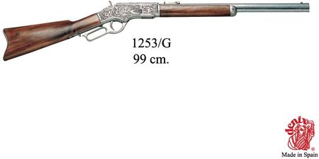 Denix Bogato Grawerowany Winchester Caliber 44 1873 R
