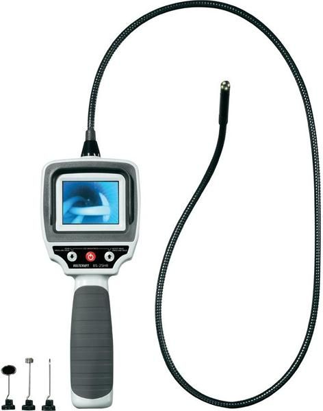 VOLTCRAFT BS-18HD/USB USB-Endoskop – 8 Mm Sonde, 88 Cm Schwanenhals, Dimmbare LED, 720p HD, Wasserdicht, Für Auto, Rohre & Hobby