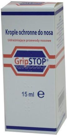 Grip Stop - krople ochronne do nosa - 15 ml - Nowość 