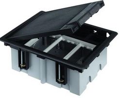 Zdjęcie Kontakt Simon Puszka Podłogowa 3-Modułowa 6x K45 Gł. 93mm + Sm302/9 Szary Sf310/1 - Puławy