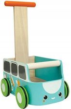 Plan Toys Drewniany chodzik niebieski van, PLTO-5186 - zdjęcie 1