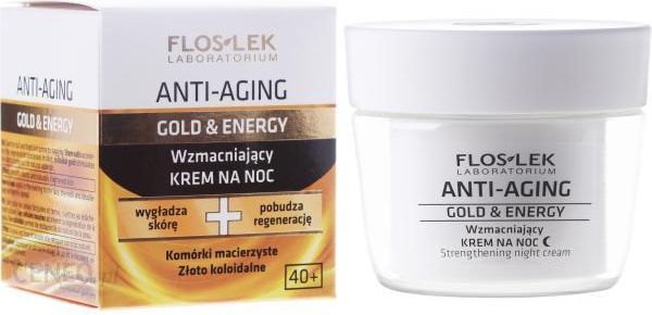FlosLek Laboratorium Anti-Aging Hyaluronic Therapy crema de noapte hidratanta cu efect antirid