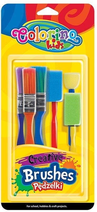 Zdjęcie Colorino Kids Pędzelki kreatywne 6 szt. blister 39031PTR - Bytom Odrzański