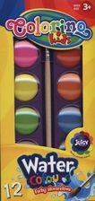 Zdjęcie Farby Akwarelowe Mała Pastylka 12 Kolorów Colorino - Lubień Kujawski