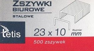Tetis Zszywki Biurowe 23/10 70 Kart.