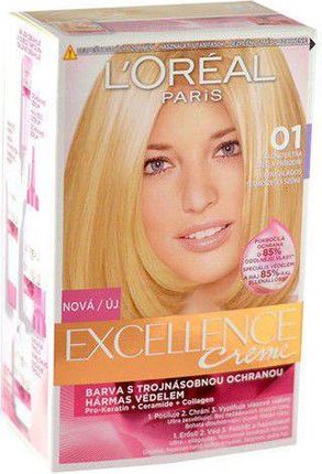 L'Oreal Excellence Creme Hair Colour Farba Do Włosów 01 Lightest Natural Blonde 1 Szt