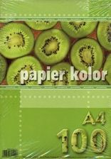 Zdjęcie Kreska Papier Kolorowy A4 100 Jasny Zielony - Luboń