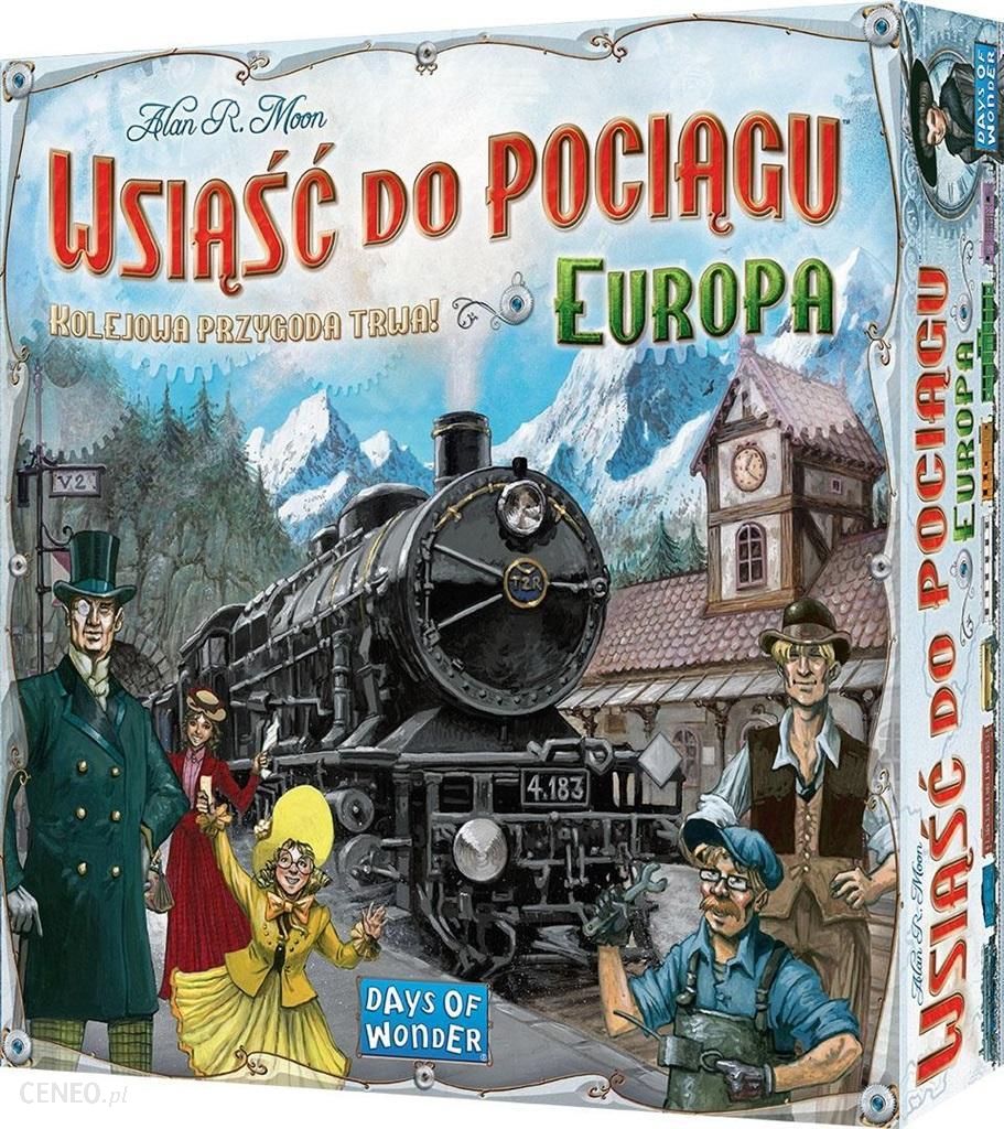  Stalo žaidimas Važiuojant į traukinį: Europa