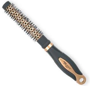 Top Choice szczotka do włosów Exclusive Hair Brush Black/ Gold okrągła 63206
