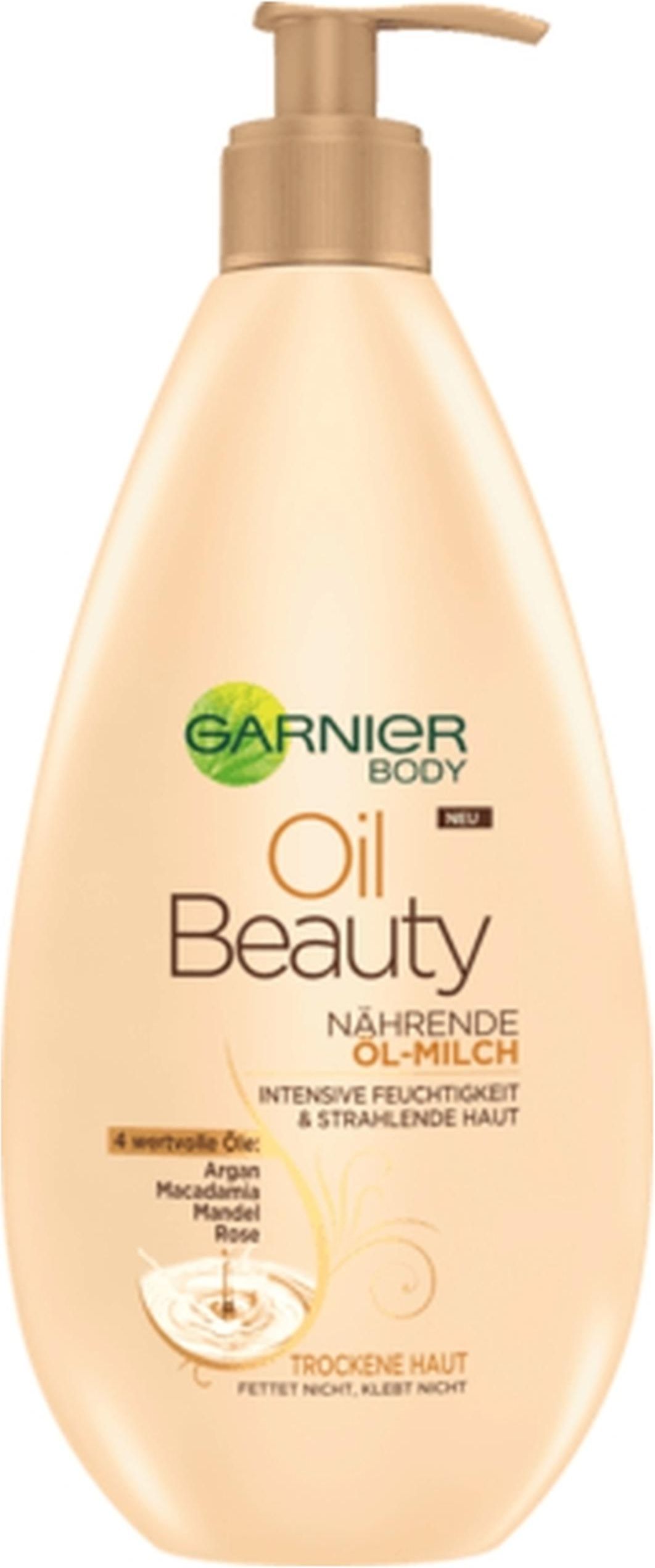 Garnier Body Oil Beauty mleczko do ciała 400ml Opinie i ceny na Ceneo.pl