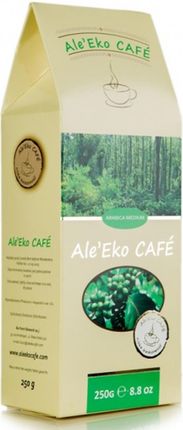 Ale'Eko CAFÉ ekologiczna kawa ziarnista 100% Arabica 250 g