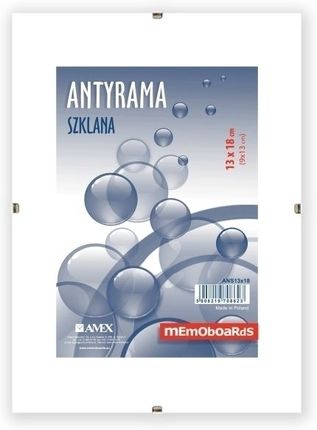 Memoboards Antyrama Szklana 40 X 50 Cm