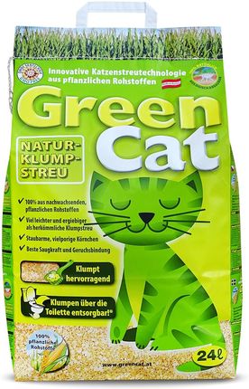 Green Cat Żwirek 24L