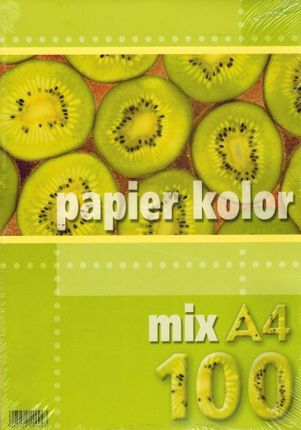 Kreska Papier Ksero Kolorowy Kreska, A4/100, Mix 5 Kolorów