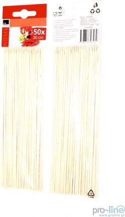 Rewe Szpikulce do szaszłyków z bambusa 20 cm. 50 szt. a' la Casa 4388813307230