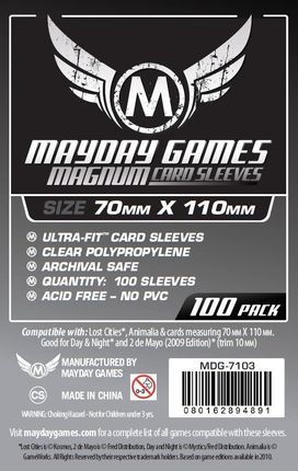 Koszulki Magnum Silver (70x110mm) 100