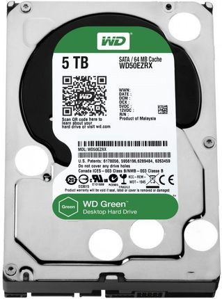WD Green 5TB 3,5" (WD50EZRX)