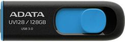 Zdjęcie Adata USB UV128 Classic 128GB Czarny/Niebieski (AUV128128GRBE) - Golczewo