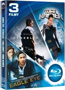 Tomb Raider / Strzelec / Eagle Eye (Blu-ray)