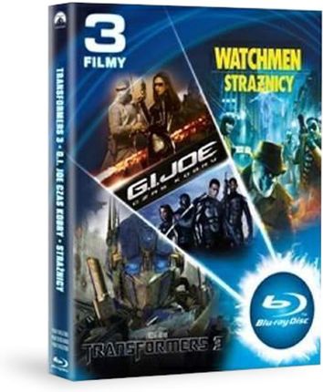 Transformers 3 / G.I. Joe: Czas Kobry / Watchmen: Strażnicy (Blu-ray)