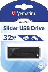 Verbatim Slider 32GB Czarny