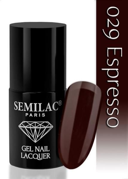 Semilac Lakier Hybrydowy 029 Espresso 7ml