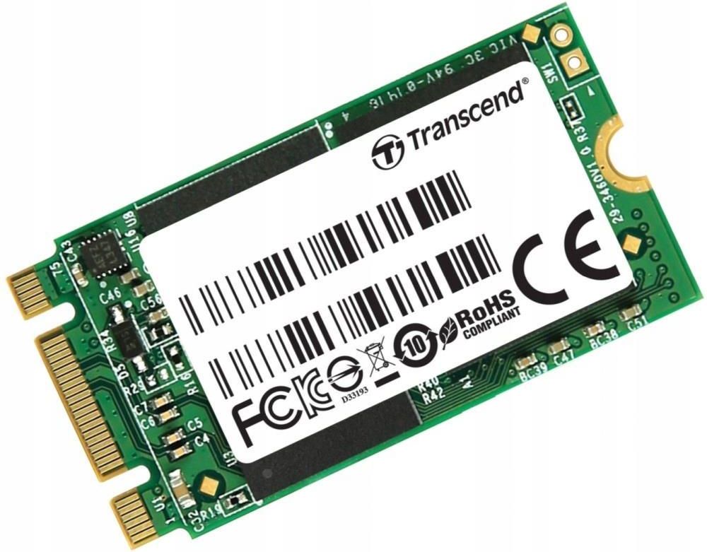 内蔵型SSD Transcend MTS400 128GB M.2 SSD Dysk SSD Transcend MTS400 128GB M.2 (TS128GMTS400) - Opinie