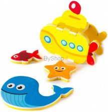 Zdjęcie Meadow Kids Puzzle 3D Budowanie łodzi podwodnej - Kobyłka