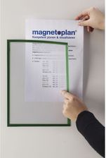 Zdjęcie MAGNETOPLAN Koszulka magnetyczna A4 ramka zielony 5szt  - Zduńska Wola