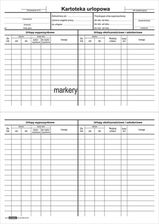 Zdjęcie Emeko Kartoteka urlopowa A5 786 DR786 - Ozorków