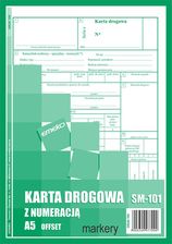 Zdjęcie Emeko Karta drogowa A5 Sm - 101 numerowana 709 DR709 - Łódź