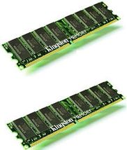 Kingston 2 x DDR2 512MB 800MHz ECC CL5 Dual Channel (KVR800D2E5K2