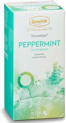 Ronnefeldt Ziołowa herbata TeavElope Peppermint 25x2g