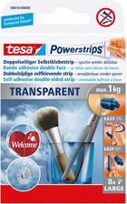 Zdjęcie Tesa POWERSTRIPS Plastry przezroczyste duże przezroczysty 58810 - Mońki
