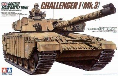 Tamiya British Mbt Challenger 1 Mk3