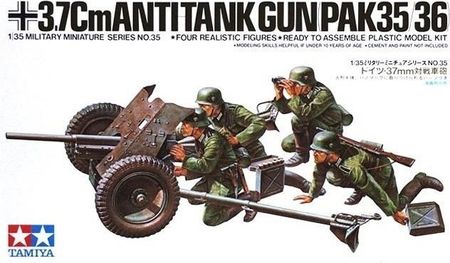 Tamiya German 37Mm Antitank Gun