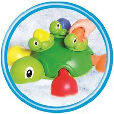 Tomy Żółwiowa Rodzinka Do Zabawy W Wodzie T72097 - Zabawki do kąpieli