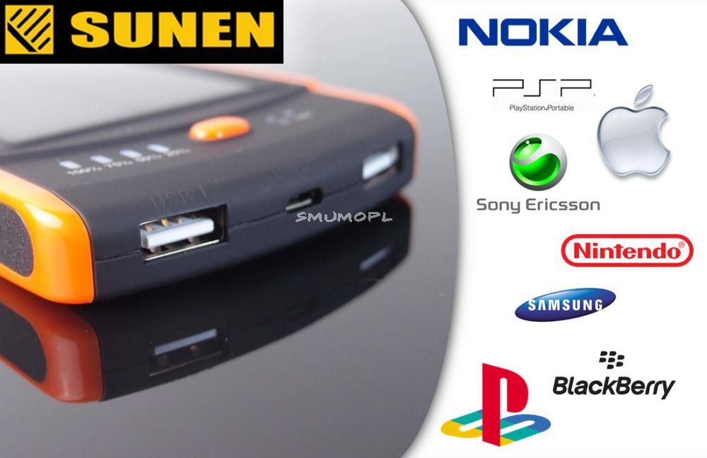 Powerbank Sunen Solar 6000mAh Szary (S6000) - Opinie i ceny na Ceneo.pl