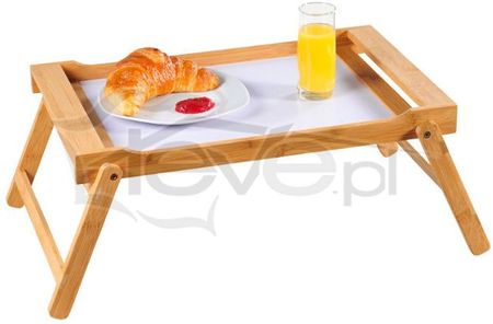 Kesper Składany stolik śniadaniowy z bambusa 77615