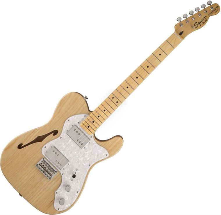 Fender Squier Vintage Modified 72 Tele Thinline Natural