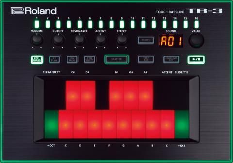 値下げ中　Roland TB-3 ROLANDのベースシンセサイザー、AIRA TB-3のご紹介ページです。