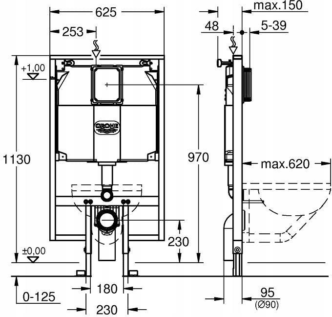 Grohe Rapid SL 38994000 - zdjęcie 1 Grohe Rapid SL 38994000