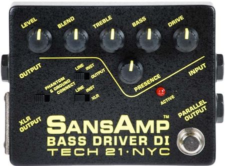 Tech 21 SansAmp Bass Driver D.I. - Ceny i opinie - Ceneo.pl